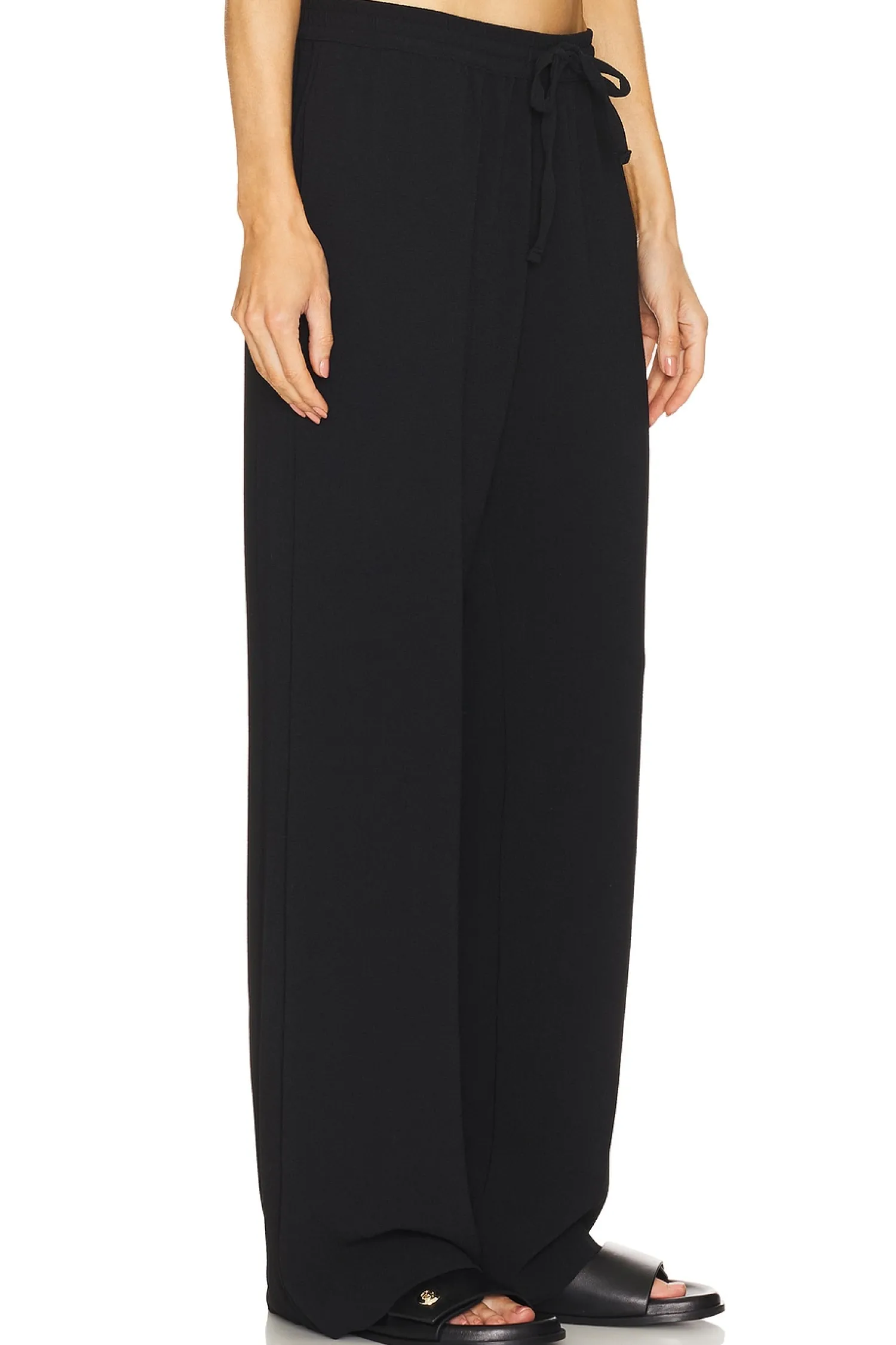 Women Enza Costa Loungewear>Crepe Resort Pants