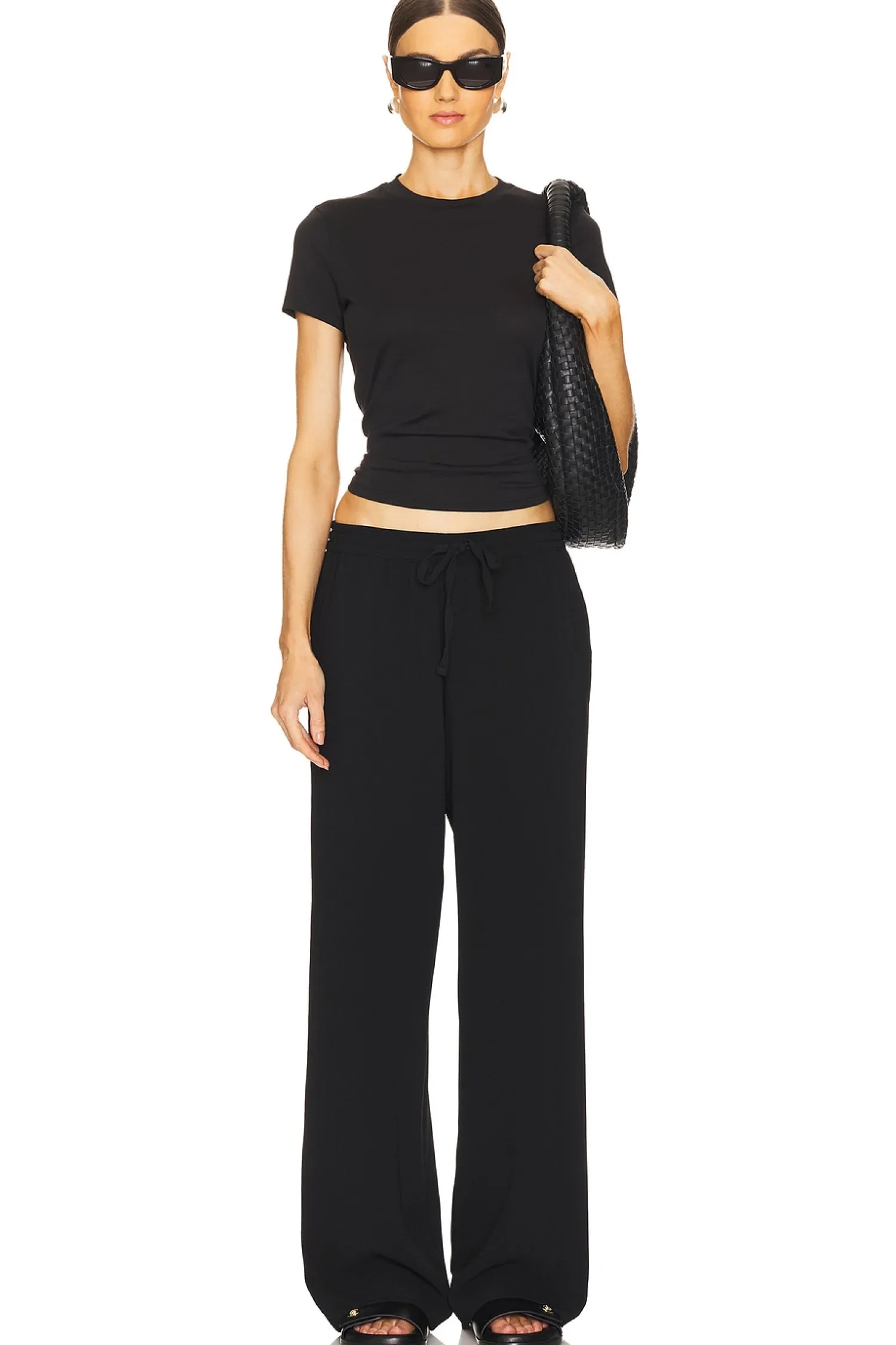 Women Enza Costa Loungewear>Crepe Resort Pants