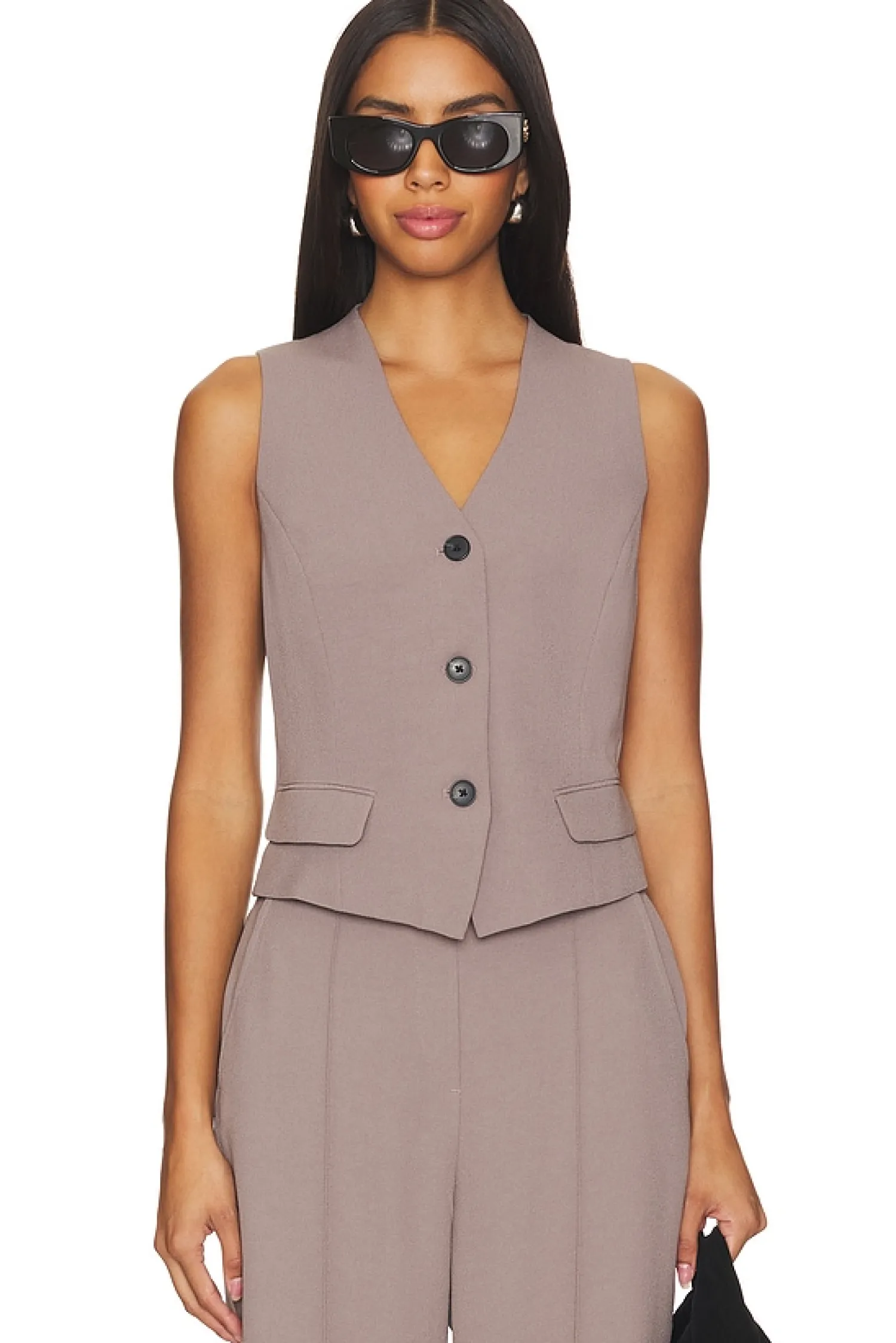 Women SPANX Matching Sets|Jackets & Coats>Crepe Vest