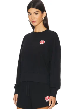 Women No! Jeans Loungewear>Crew Neck With Heart Print
