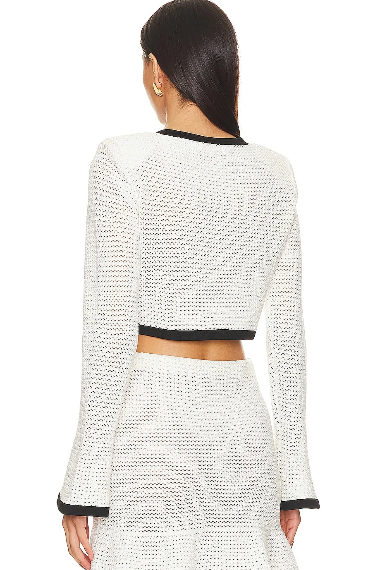 Women self-portrait Matching Sets>Crochet Cardigan