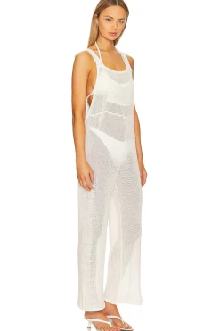 Women WeWoreWhat Jumpsuits>Crochet Overall