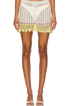 Women ANDREEVA Matching Sets>Crochet Shorts