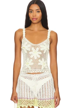 Women ANDREEVA Matching Sets>Crochet Top