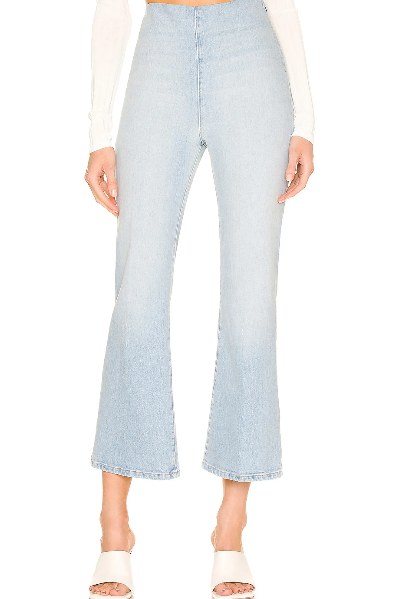 Women SPRWMN Pants>Crop Flare Legging