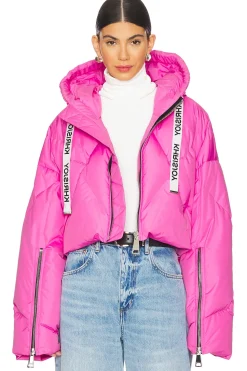 Women Khrisjoy Jackets & Coats>Crop Iconic Puffer Jacket
