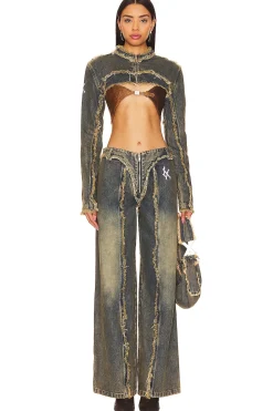 Women 1XBLUE Jackets & Coats><noscript><img width=