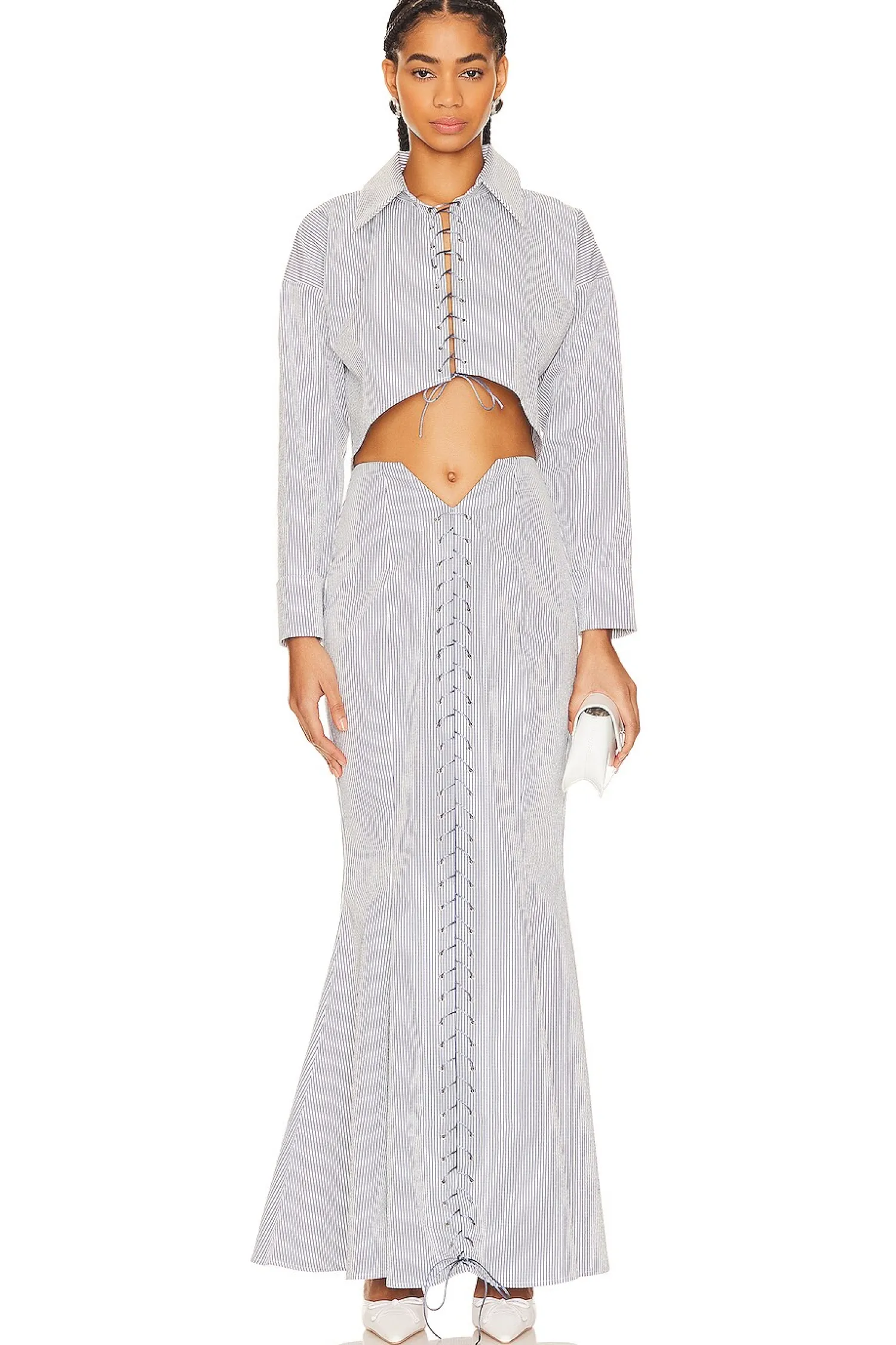Women Ceren Ocak Matching Sets>Crop Shirt