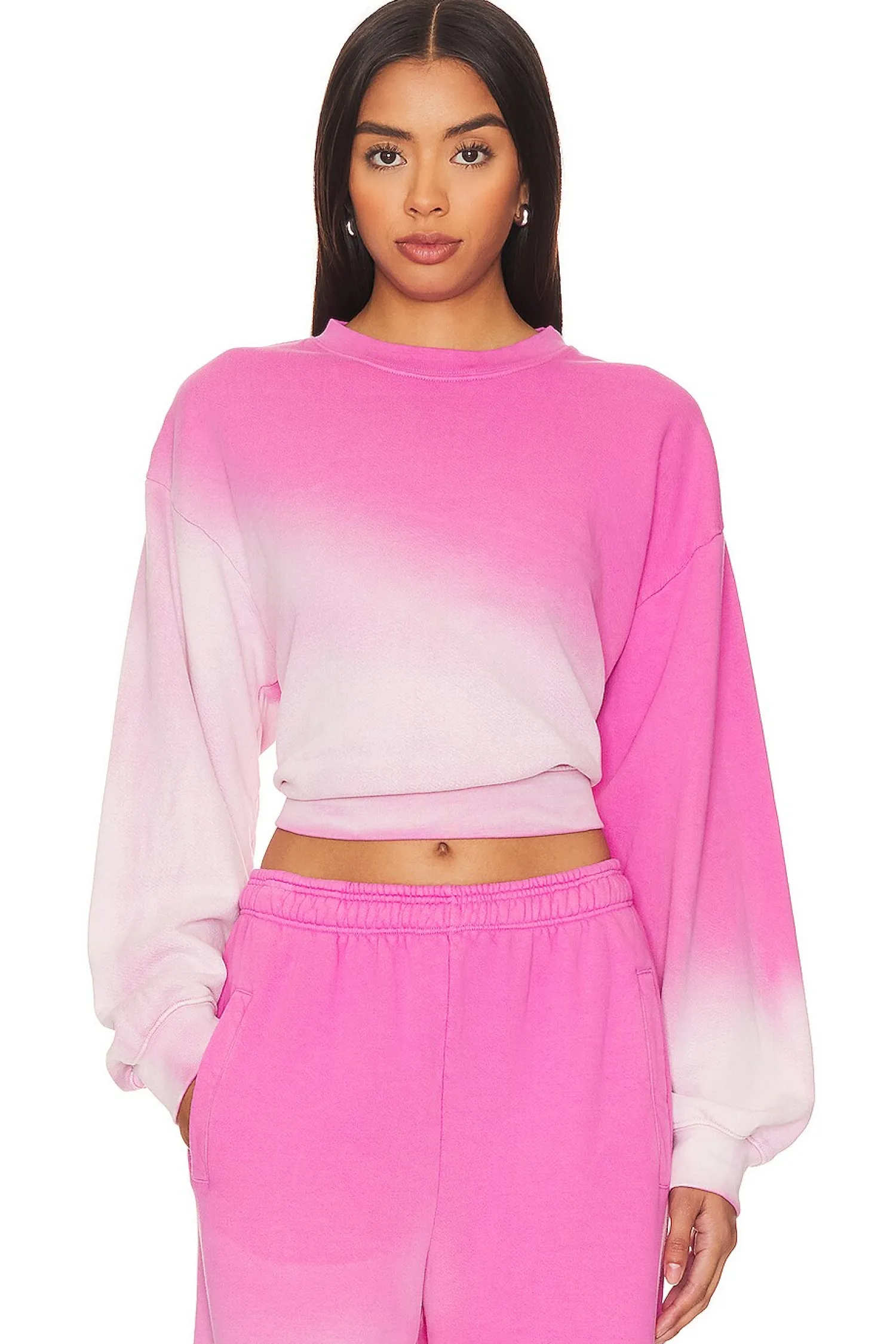Women SUNDRY Loungewear>Cropped Sweatshirt