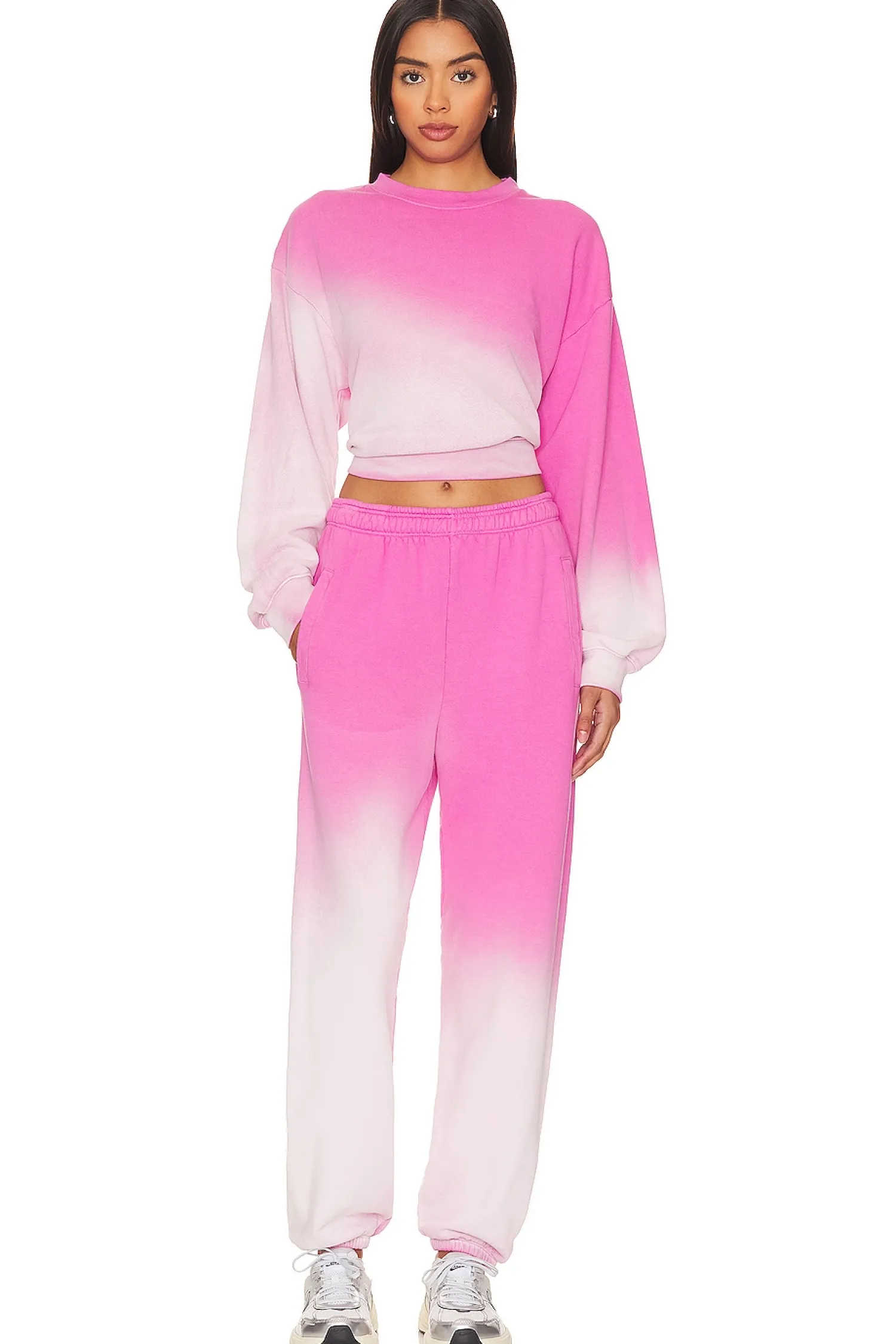 Women SUNDRY Loungewear>Cropped Sweatshirt