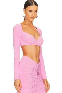 Women Norma Kamali Matching Sets>Cropped Sweetheart Top