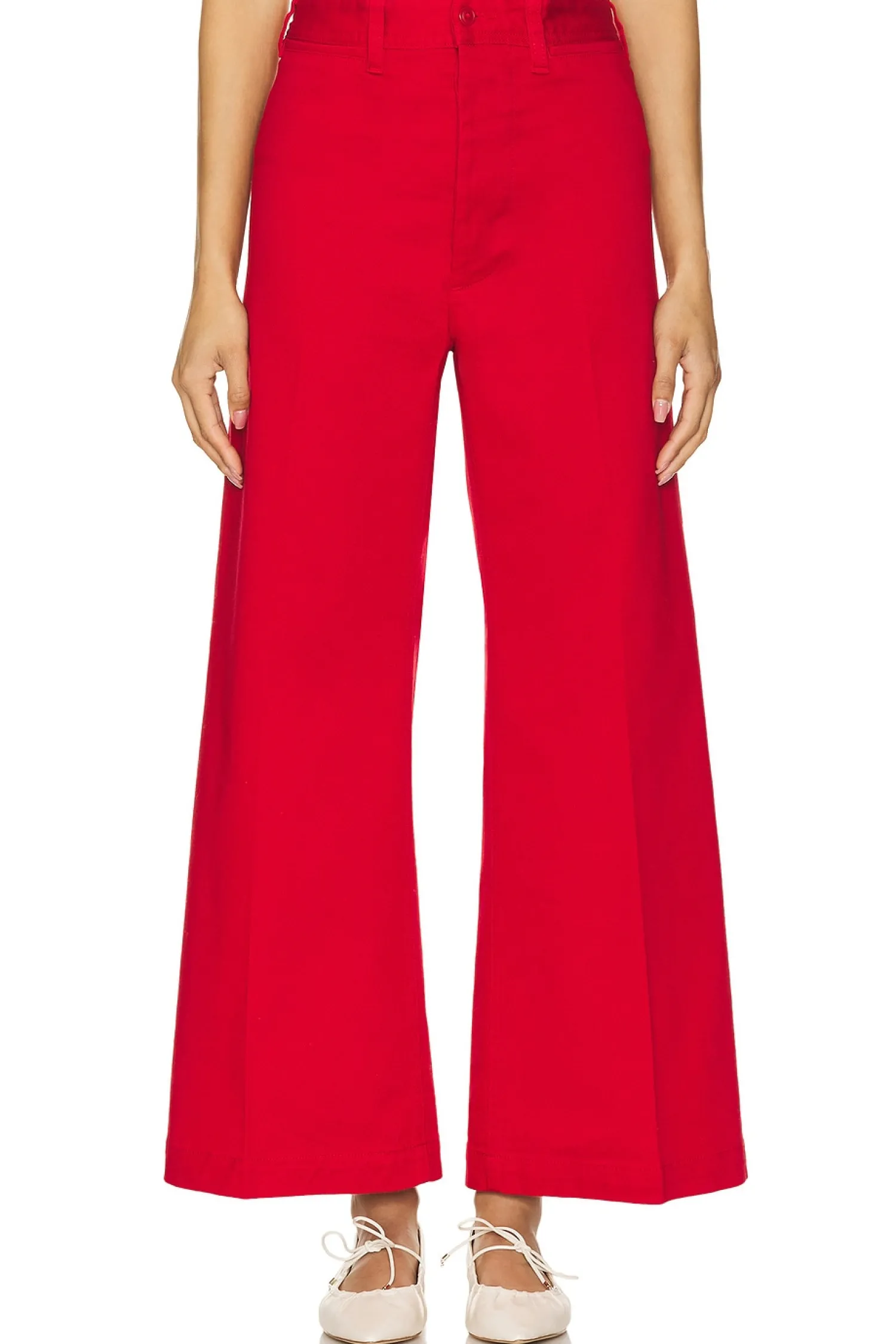 Women Polo Ralph Lauren Pants>Cropped Wide Leg Pants