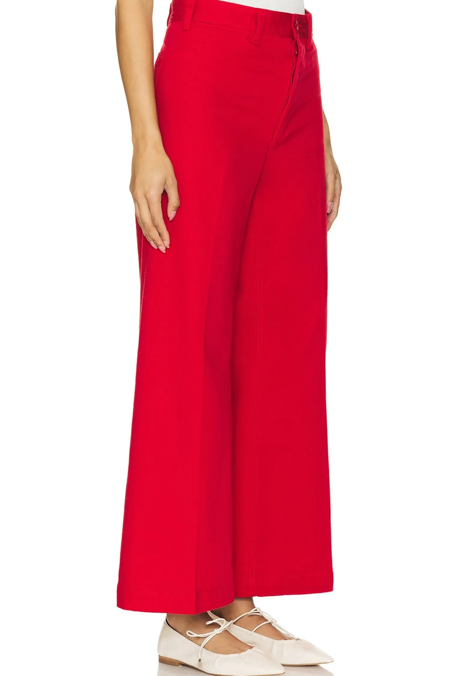 Women Polo Ralph Lauren Pants>Cropped Wide Leg Pants