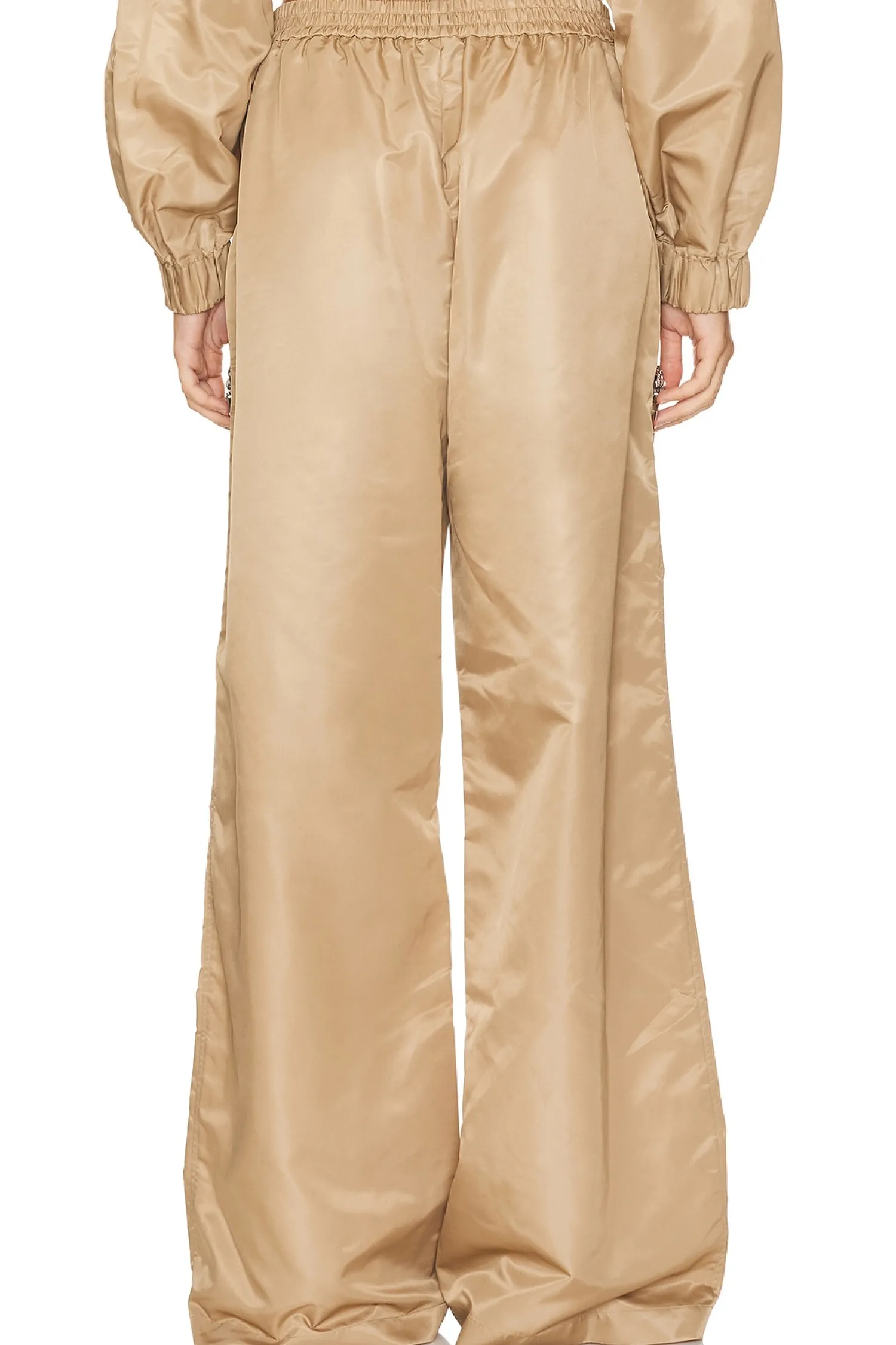 Women AREA Matching Sets>Crystal Slit Track Pant