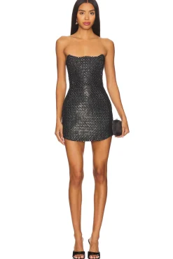 Women The Sei Dresses>Curved Bustier Mini Dress