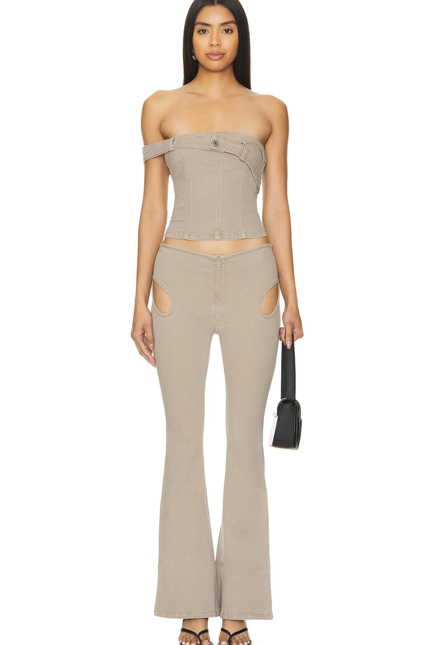 Women MARRKNULL Pants>Cutout Jeans