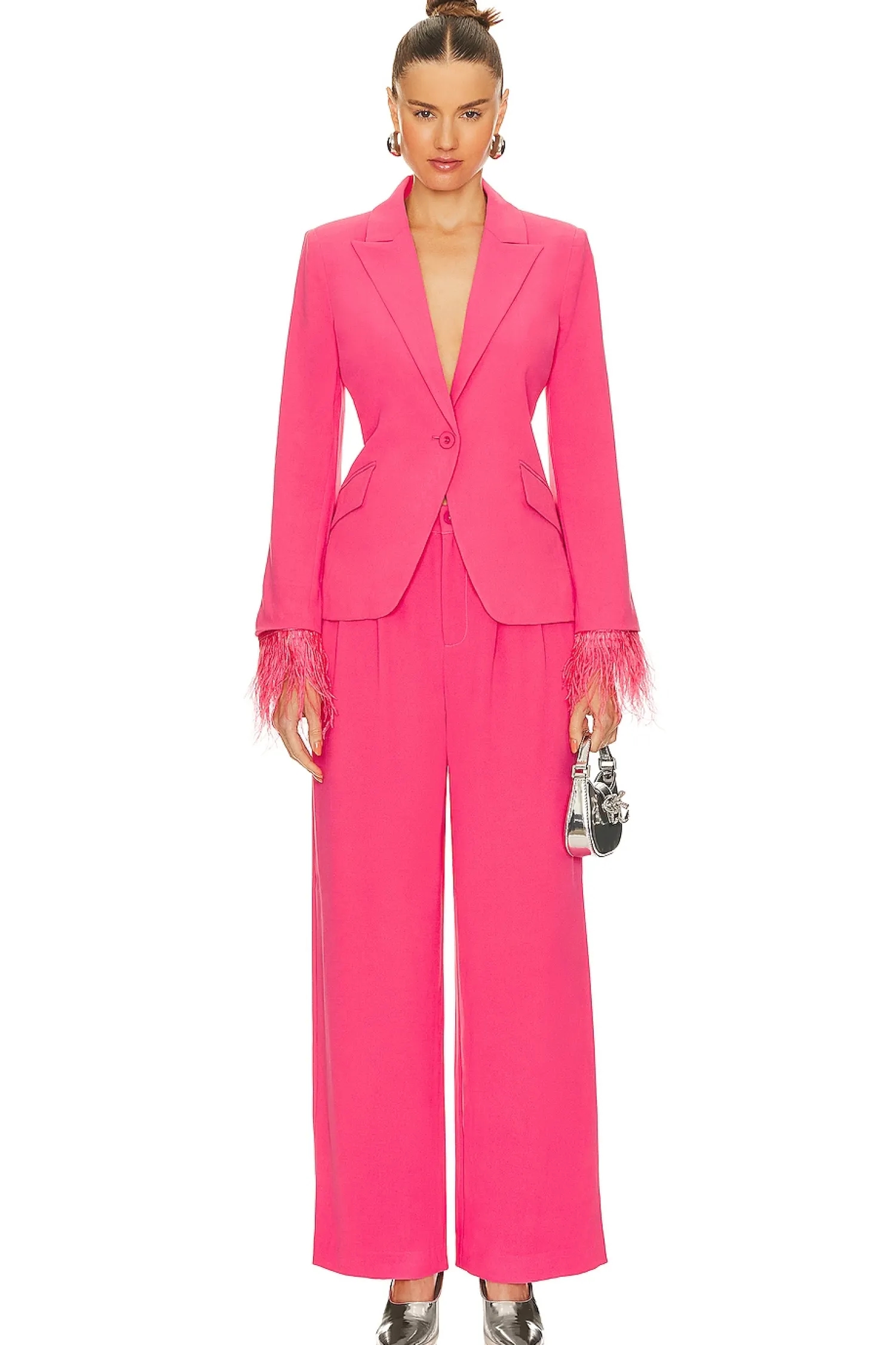 Women Central Park West Jackets & Coats>Daisy Marabau Cuff Jacket