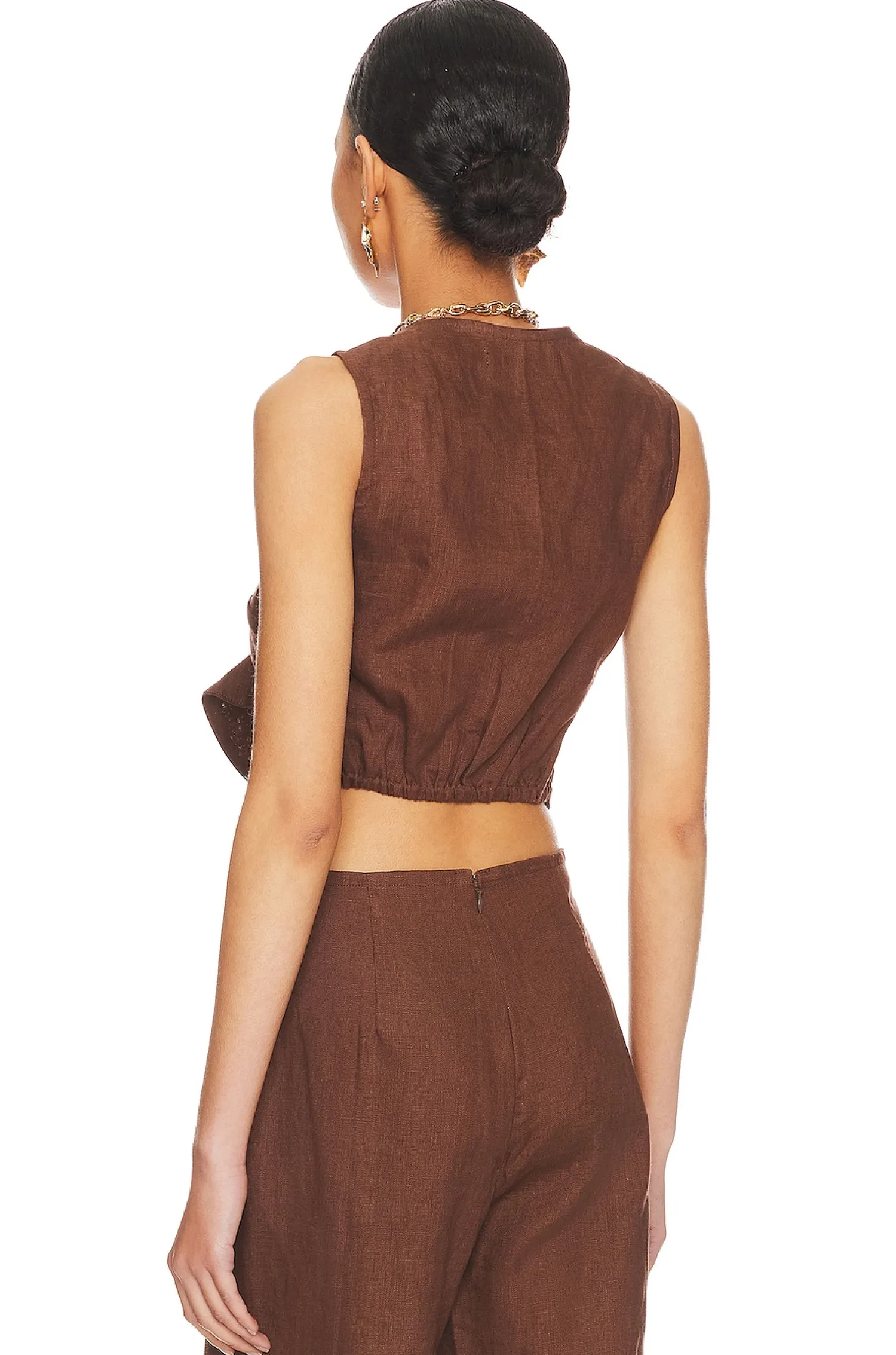 Women FAITHFULL THE BRAND Matching Sets>Dalaila Tie Top