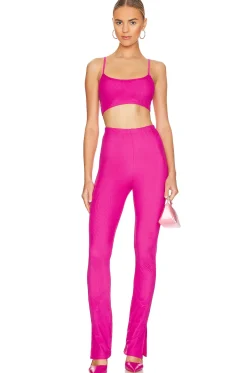 Women superdown Jumpsuits>Damasia Mesh Pant Set