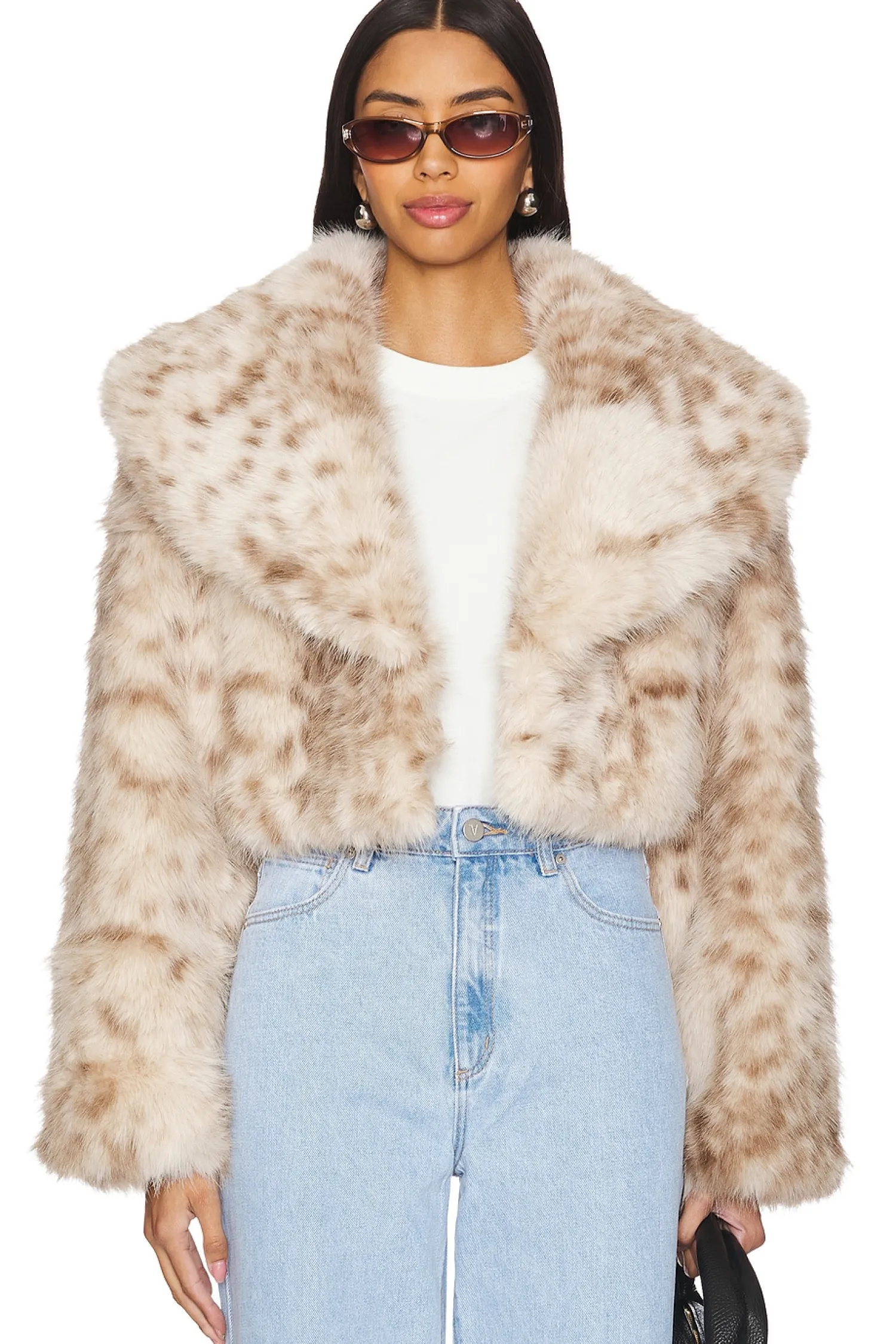 Women LAMARQUE Jackets & Coats>Danika Faux Fur Coat