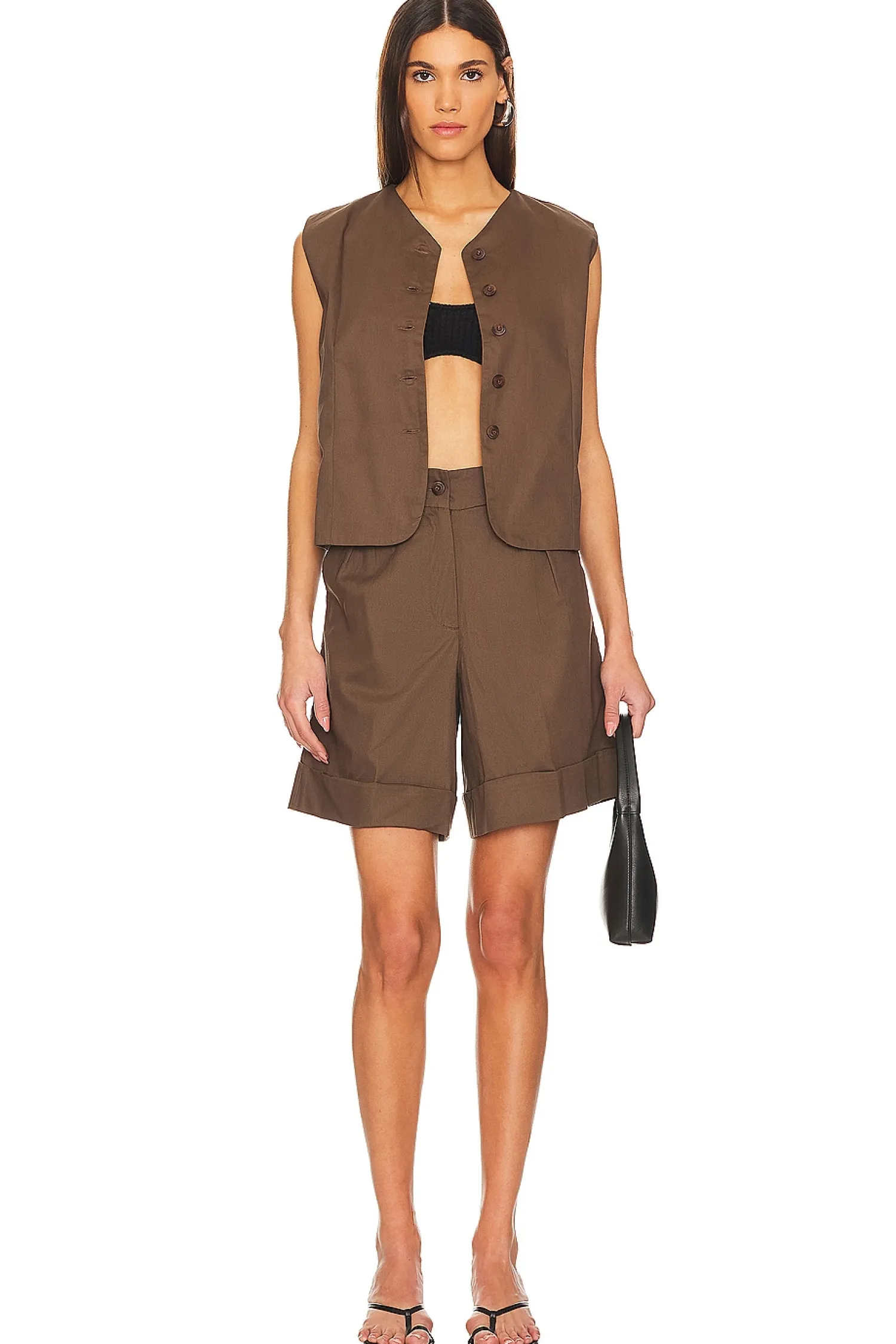 Women FAITHFULL THE BRAND Jackets & Coats>Delfina Vest