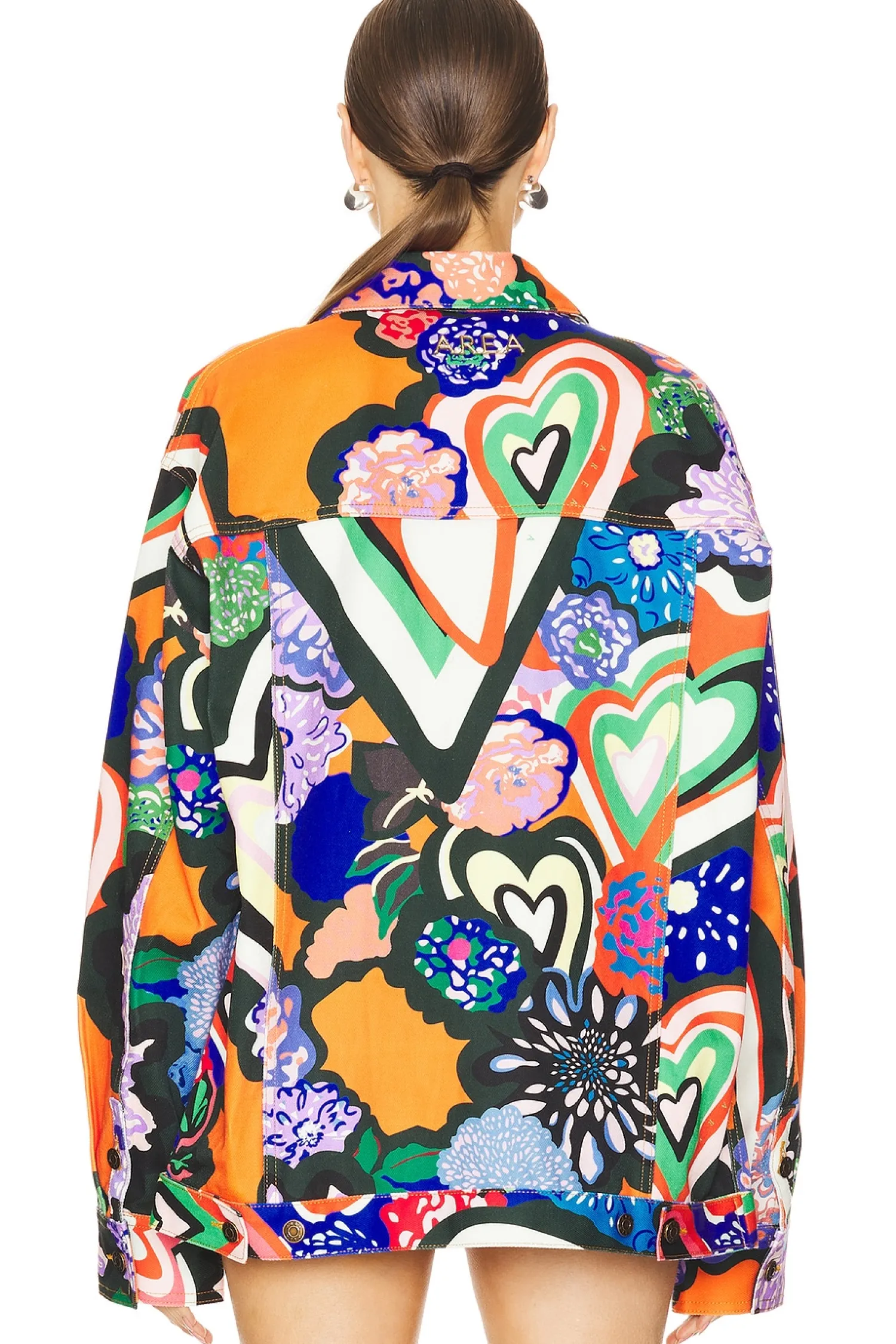 Women AREA Jackets & Coats>Denim Jacket