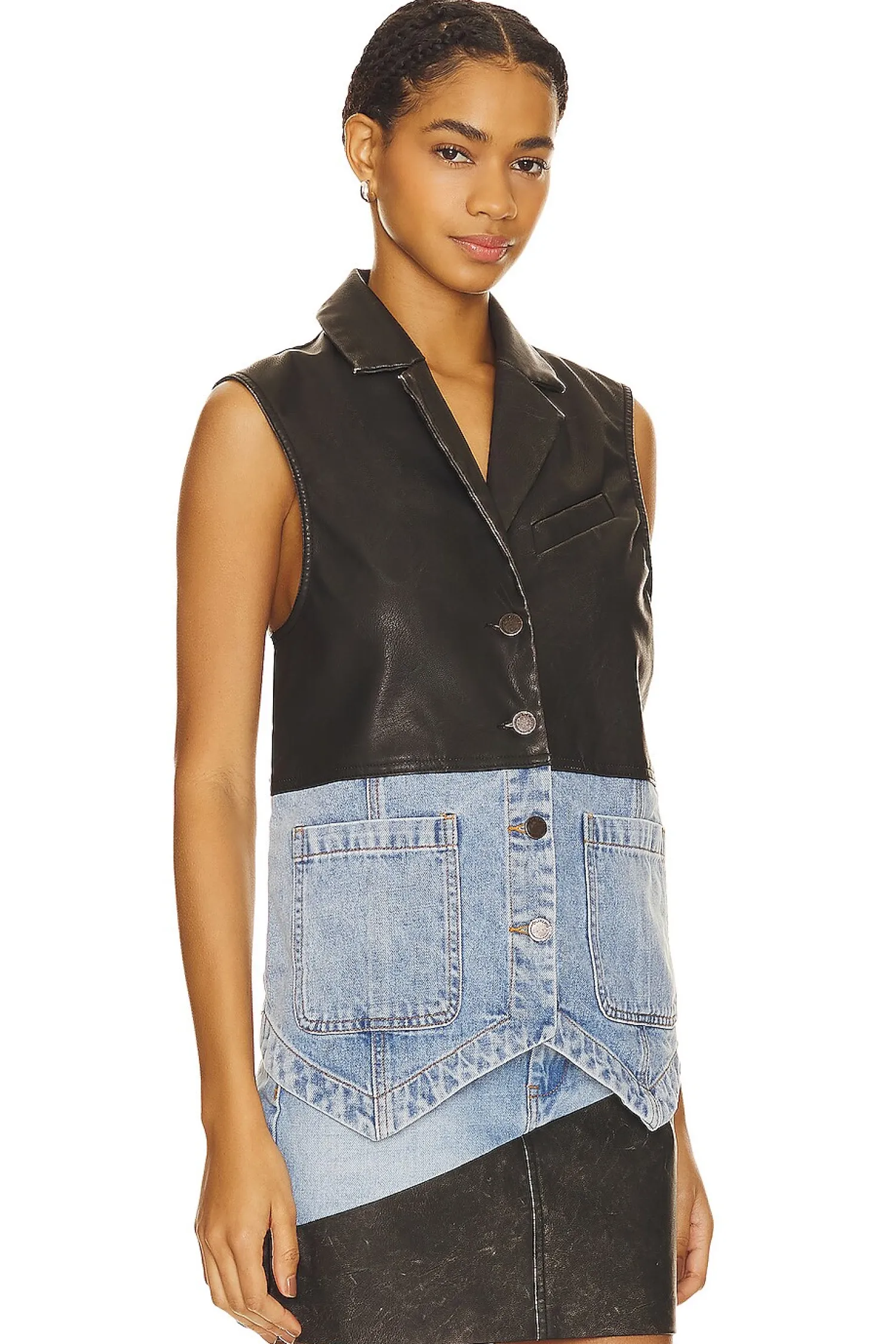 Women BLANKNYC Matching Sets|Jackets & Coats>Denim Vest