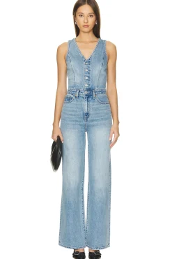Women LEVI'S Jumpsuits>Denim Vest Wideleg Jumpsuit