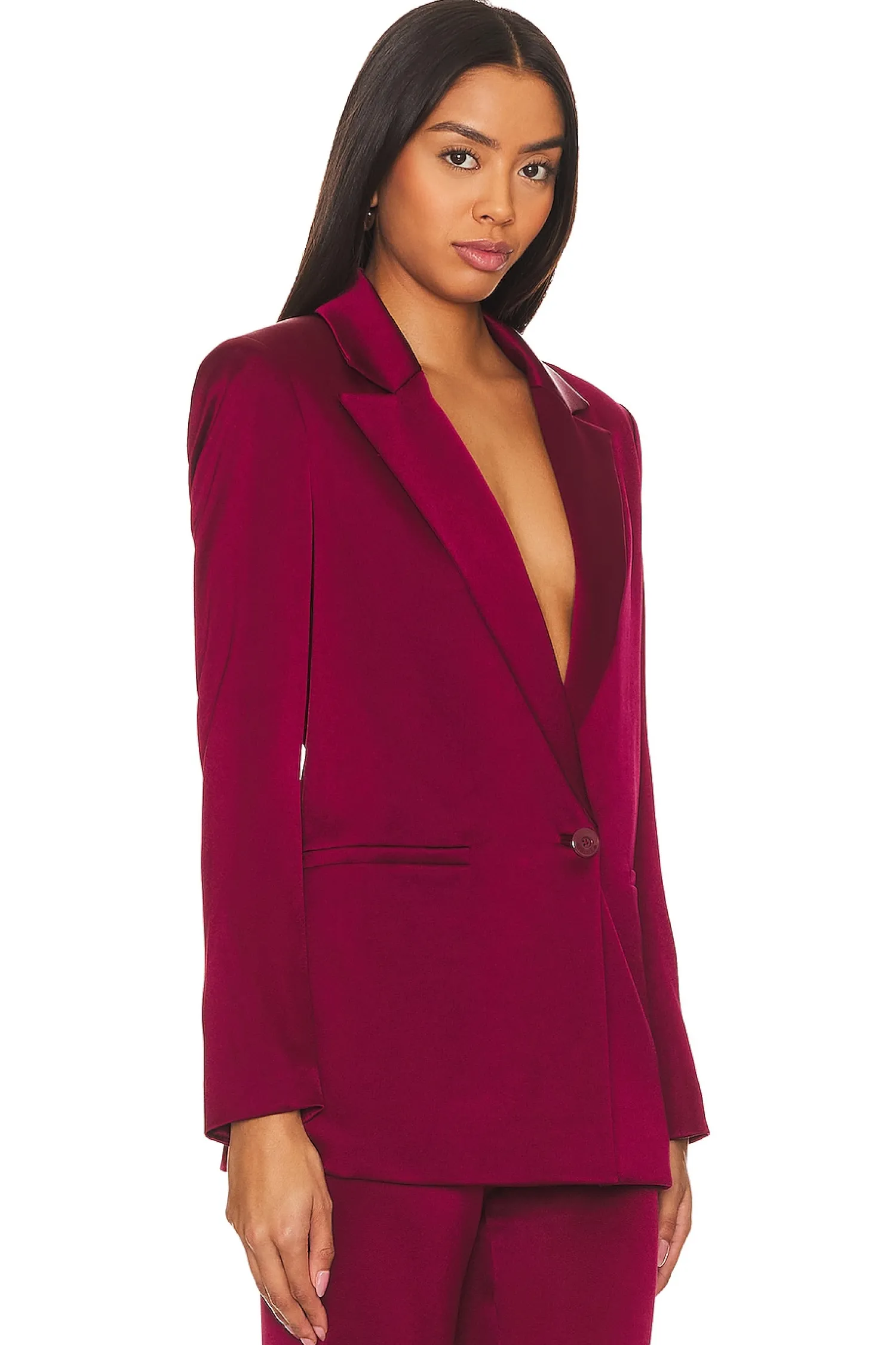 Women Alice + Olivia Jackets & Coats>Denny Notch Collar Bf Blazer