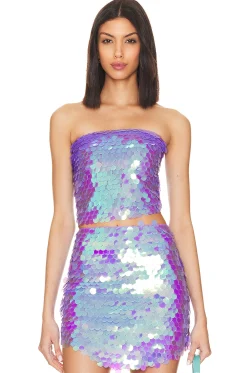 Women The New Arrivals by Ilkyaz Ozel Matching Sets>Dione Top