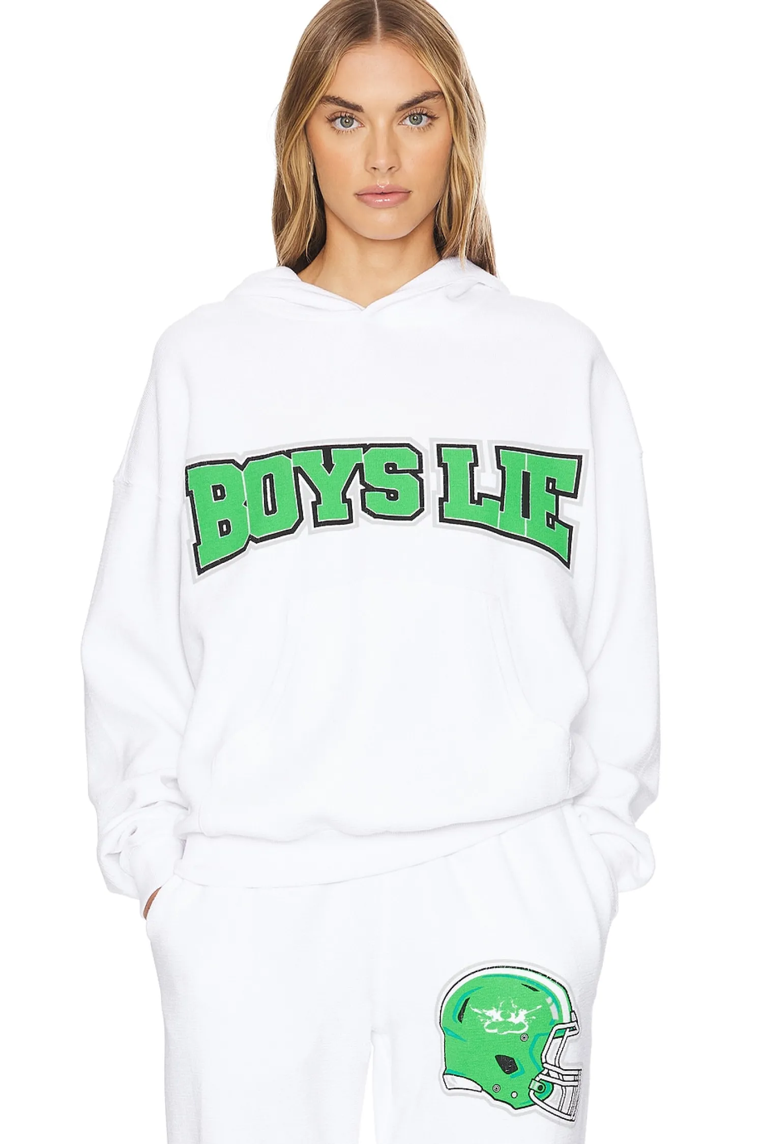 Women Boys Lie Loungewear>Don't Fumble Racer Hoodie