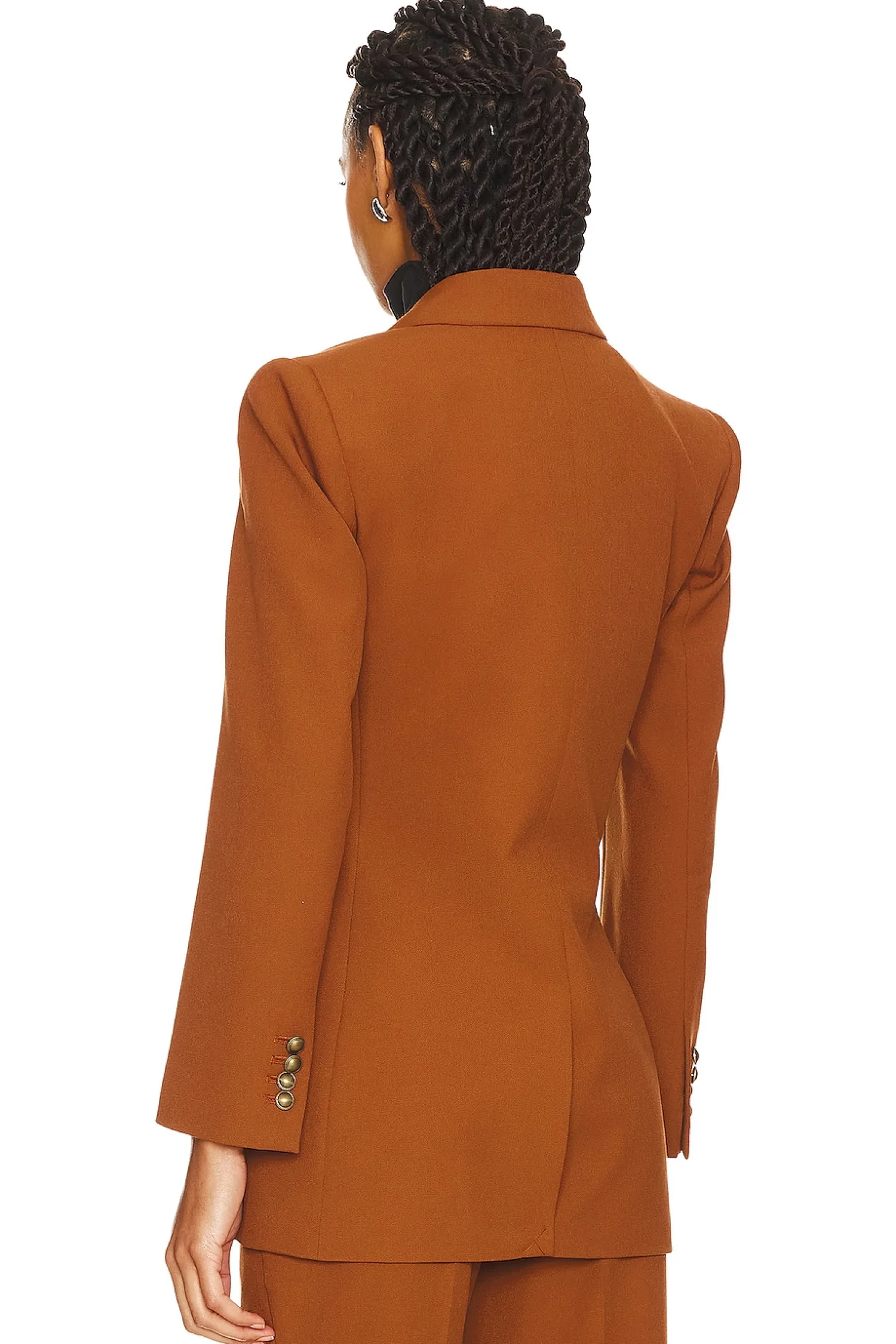 Women FRAME Jackets & Coats>Double Breasted Slim Blazer