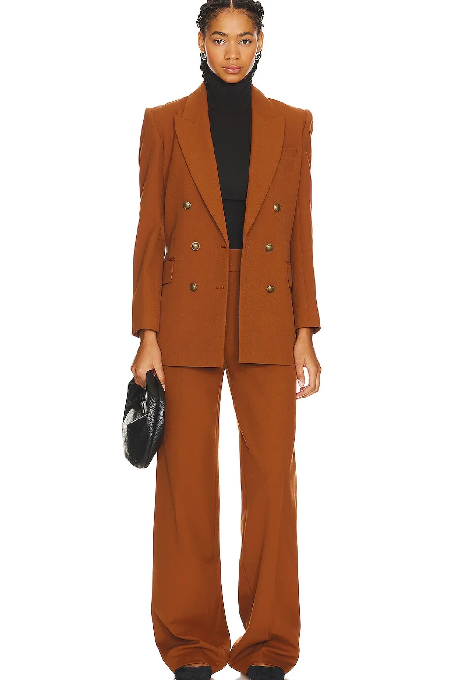 Women FRAME Jackets & Coats>Double Breasted Slim Blazer