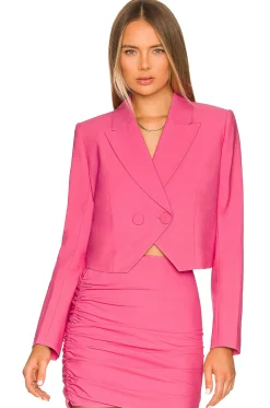 Women The Sei Jackets & Coats>Double Brested Crop Blazer