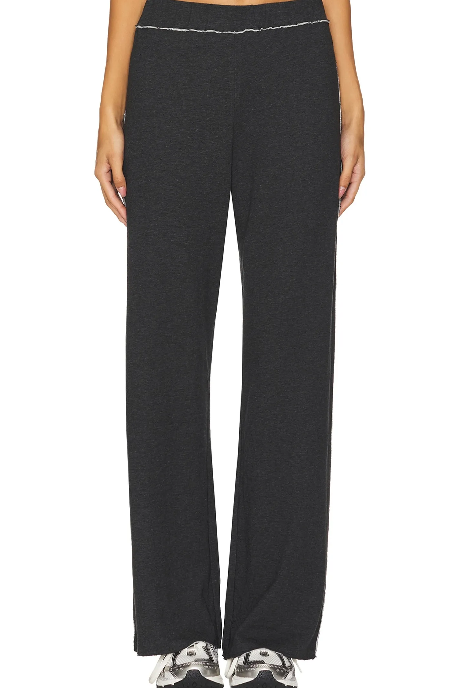 Women Goldie Pants>Double Face Flare Pants