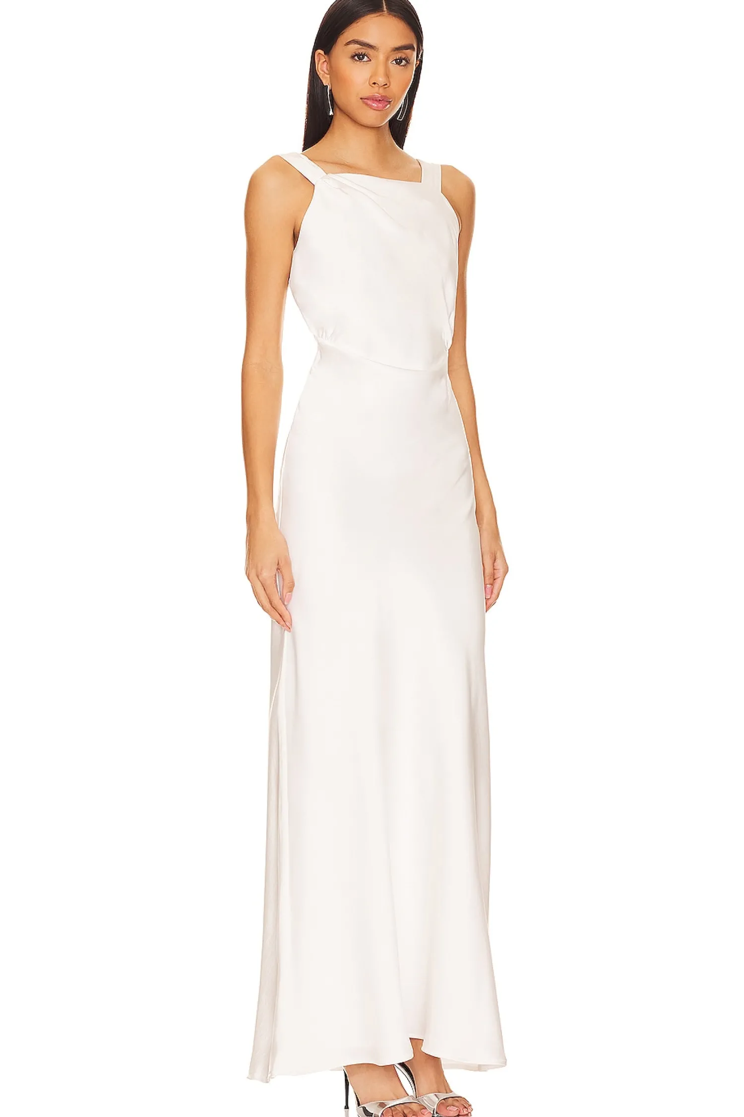 Women RTA Dresses>Draped Back Maxi Dress