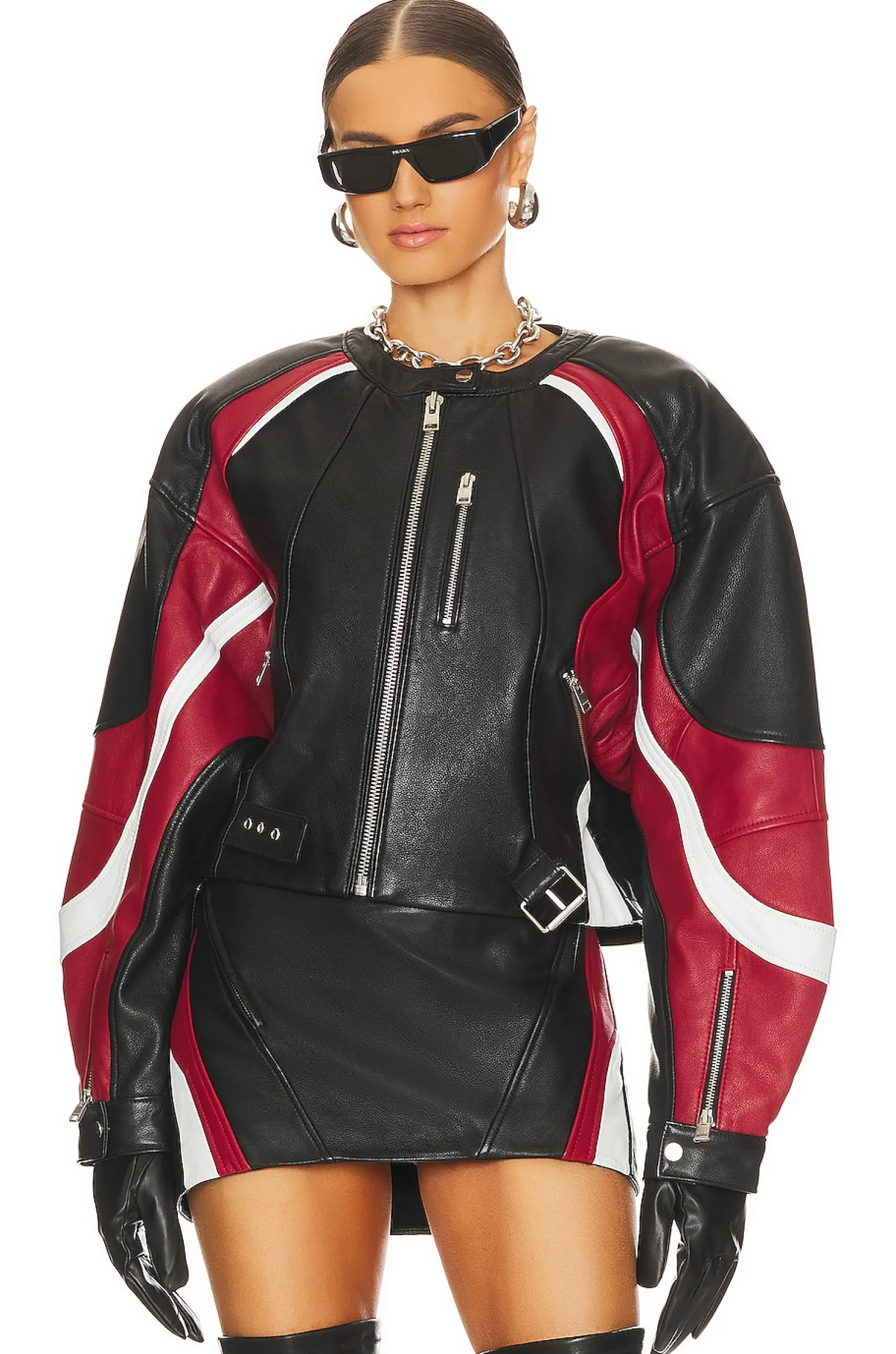 Women LAMARQUE Matching Sets|Jackets & Coats>Dustin Moto Jacket