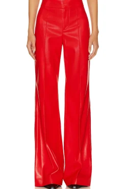 Women Alice + Olivia Pants>Dylan Faux Leather Pant