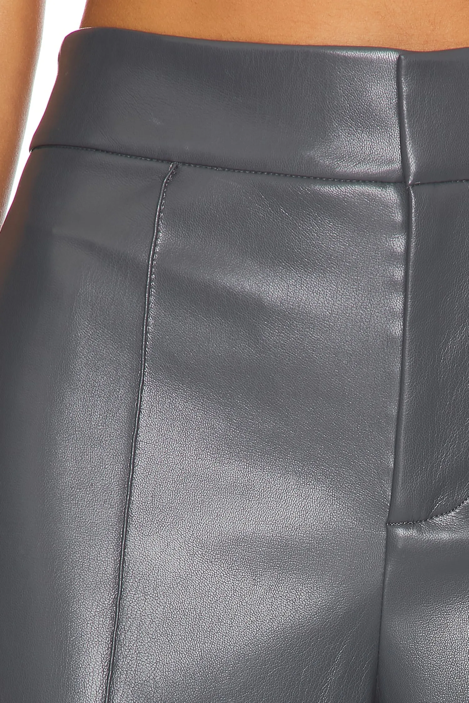 Women Alice + Olivia Pants>Dylan Leather Pant