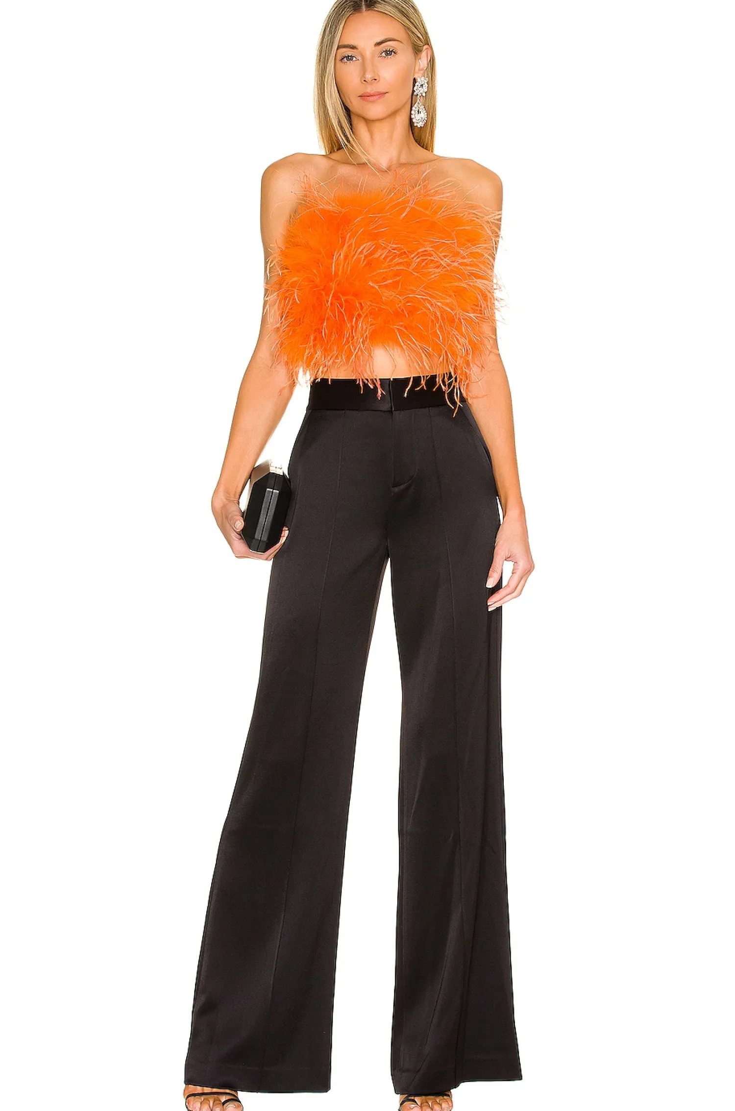 Women Alice + Olivia Pants>Dylan Wide Leg Pant