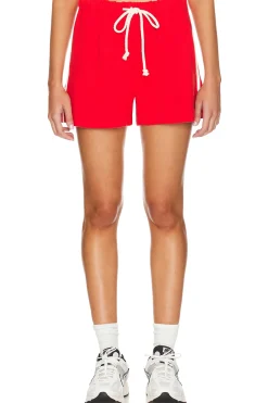 Women DONNI. Loungewear>Eco Terry Stripe Sweat Short