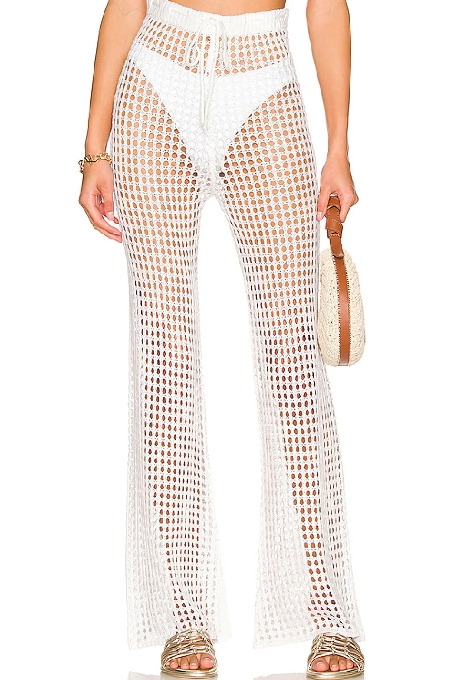 Women superdown Pants>Elektra Crochet Pant