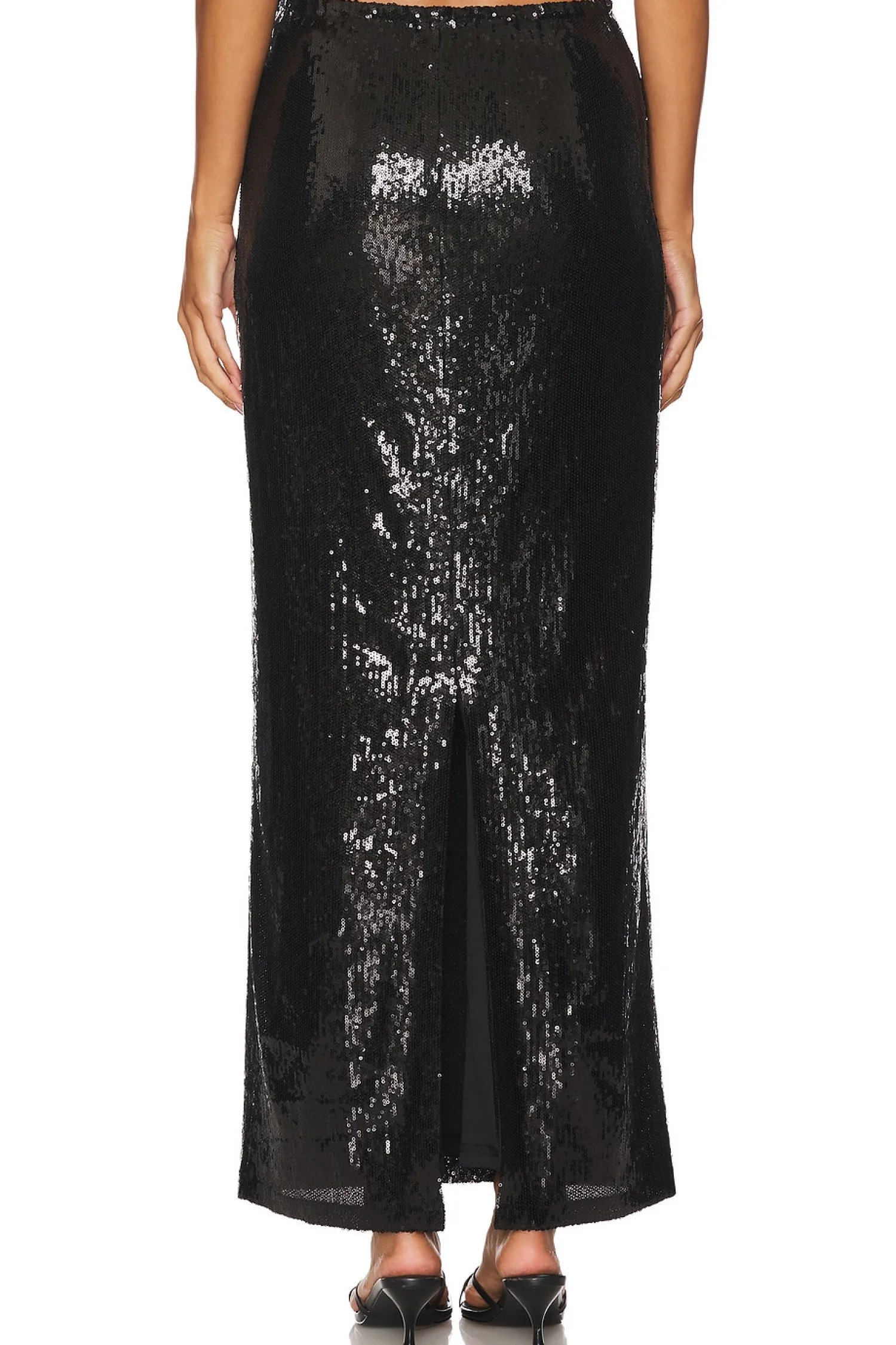 Women LNA Matching Sets>Elettra Sequin Column Skirt