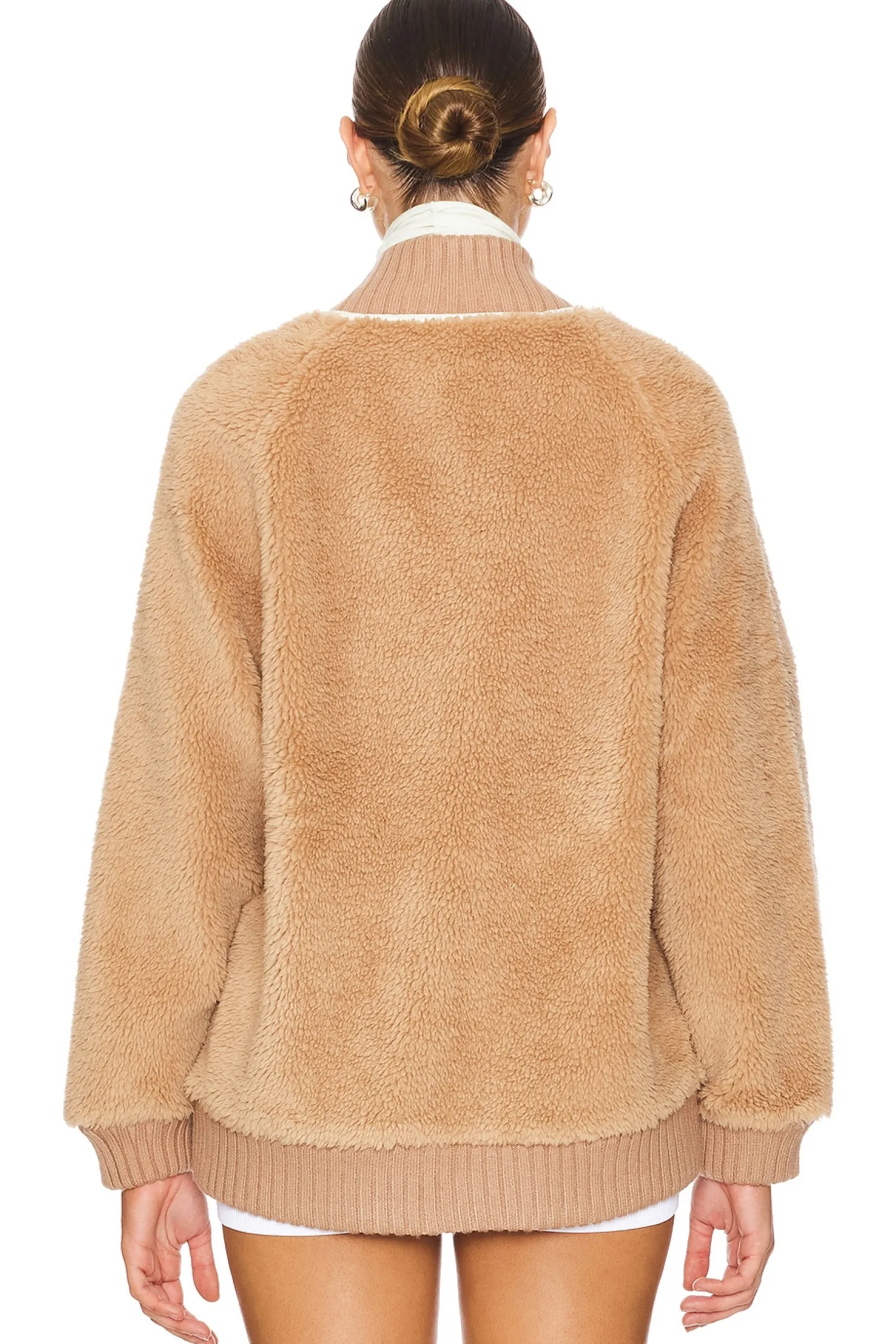 Women Varley Jackets & Coats>Ella Longline Sherpa Bomber