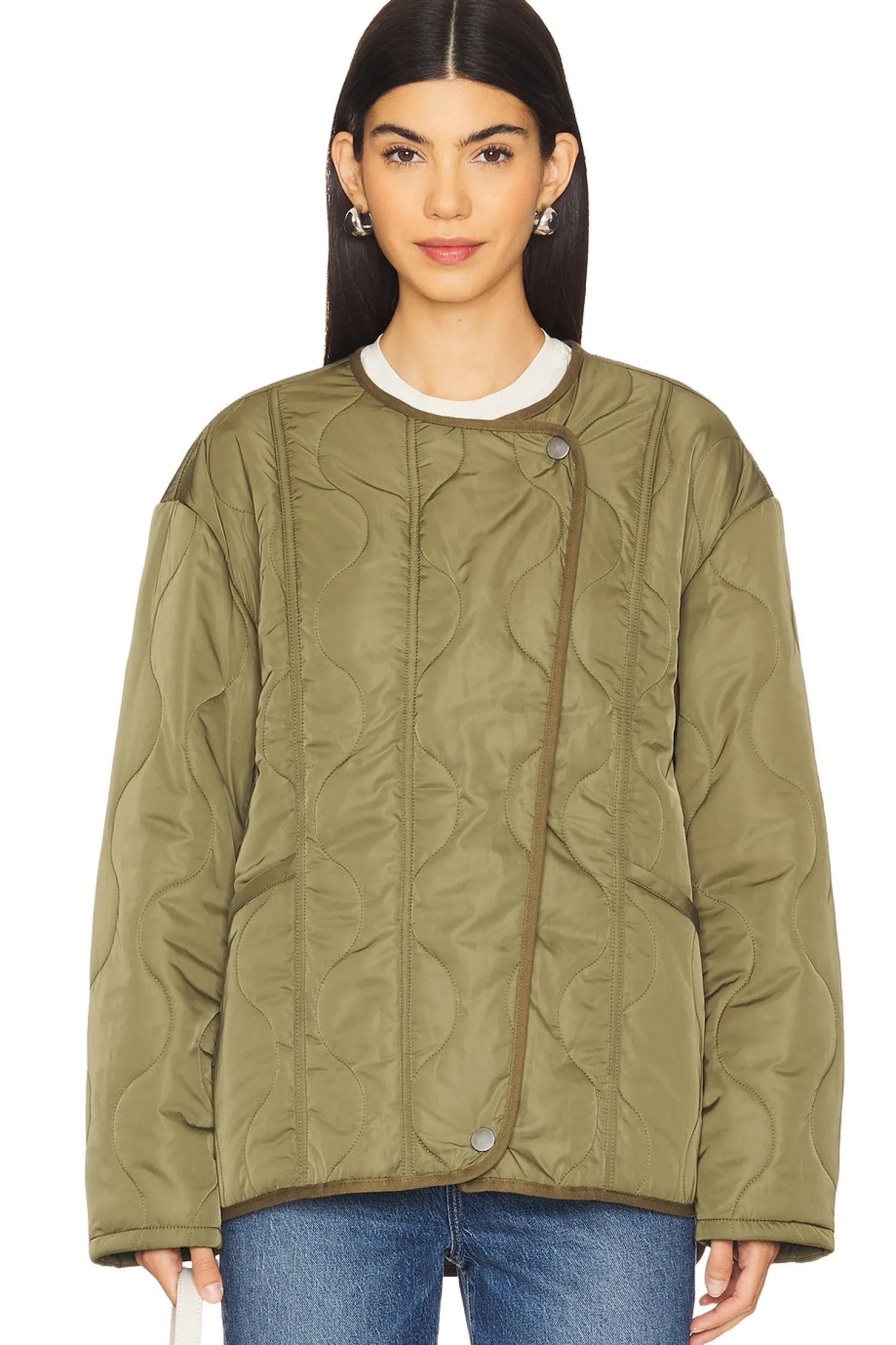 Women PISTOLA Jackets & Coats>Elva Shacket