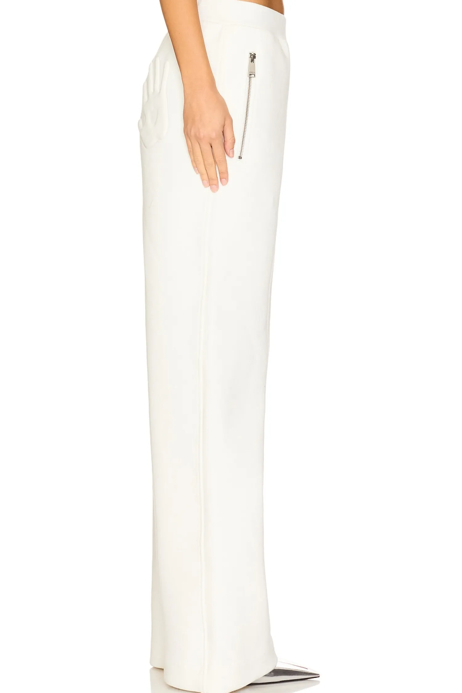 Women AREA Pants|Loungewear>Embossed Handprint Sweatpant