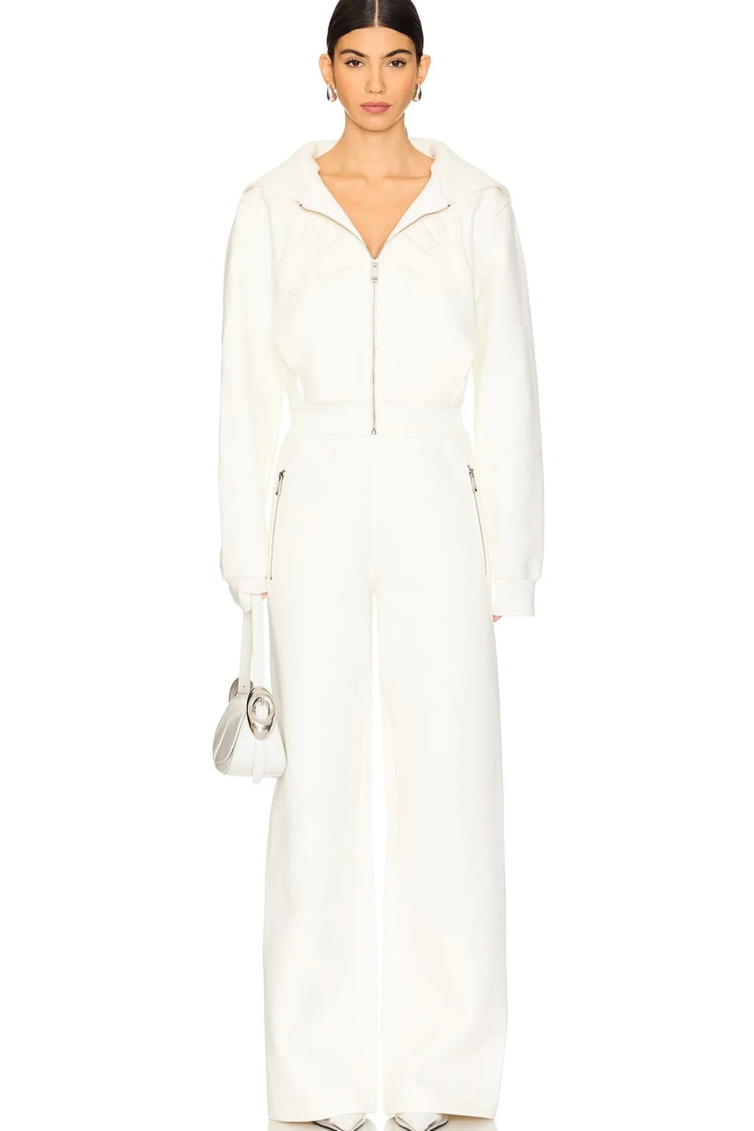 Women AREA Pants|Loungewear>Embossed Handprint Sweatpant