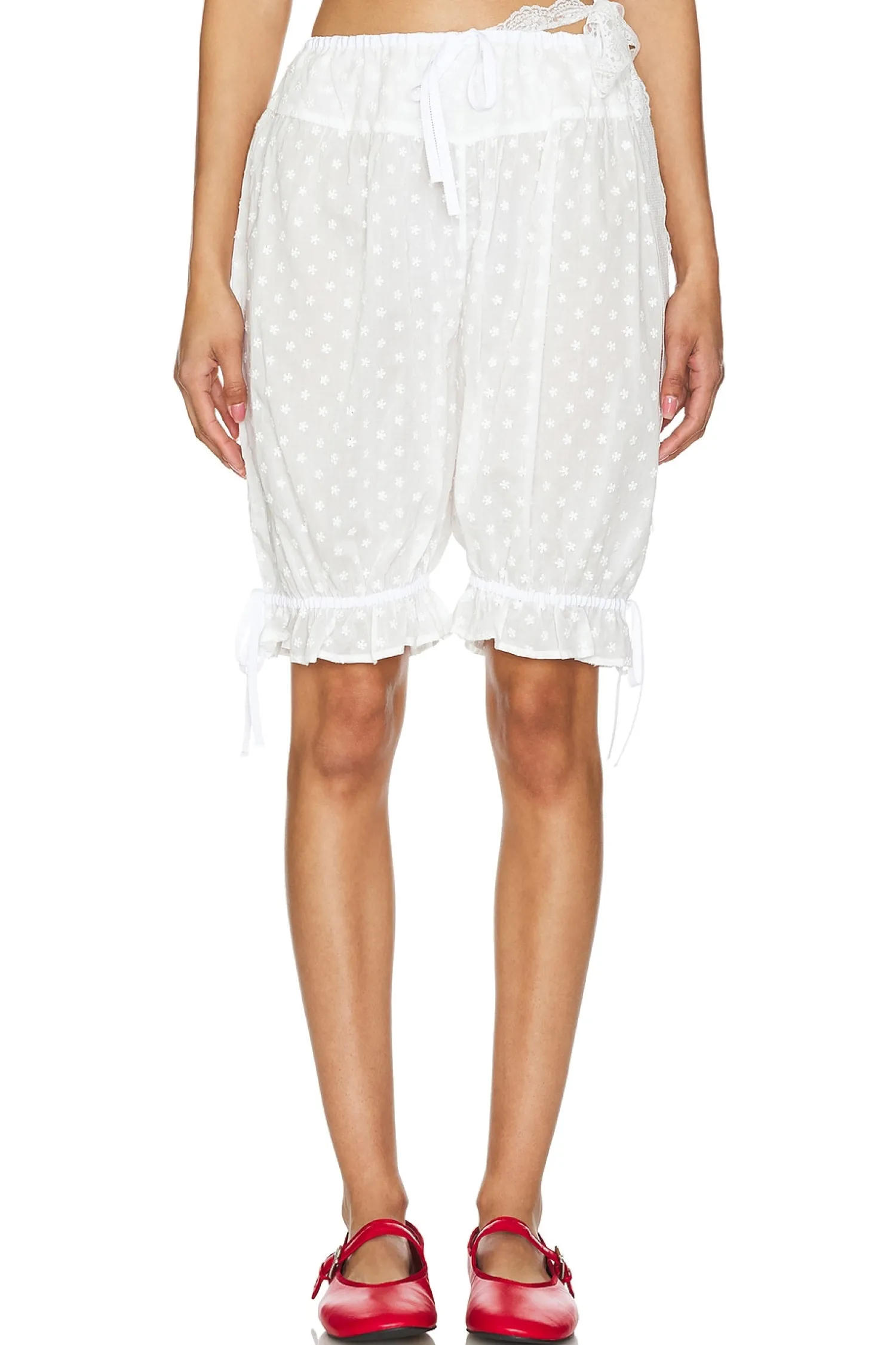 Women Yuhan Wang Lingerie & Sleepwear>Embroidered Cotton Drawers