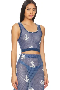Women Agua Bendita Matching Sets>Emil Top