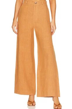 Women Bardot Pants>Enya Linen Pant